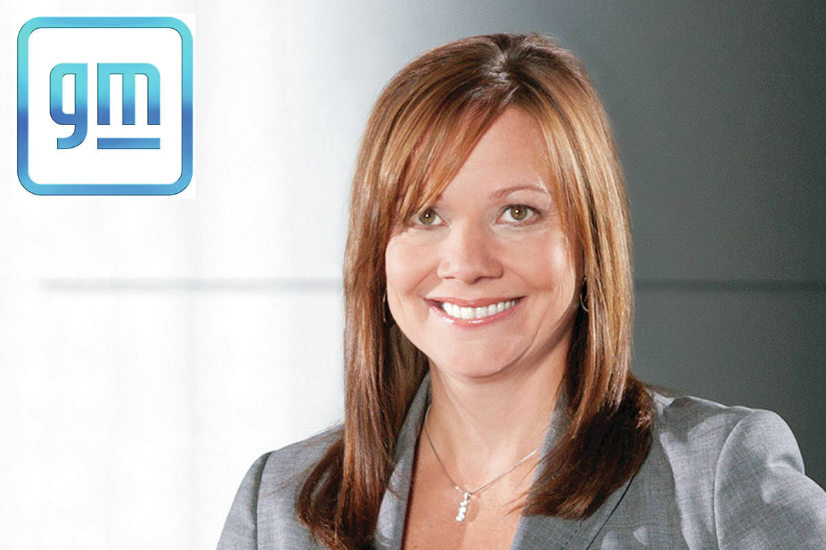 GMs Mary Barra has set a zero-emissions future for the company with a 2035 goal to end sales of internal-combustion passenger cars and light trucks. PHOTO: GENERAL MOTORS