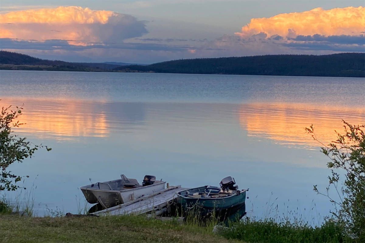 Peace and tranquility on the lake