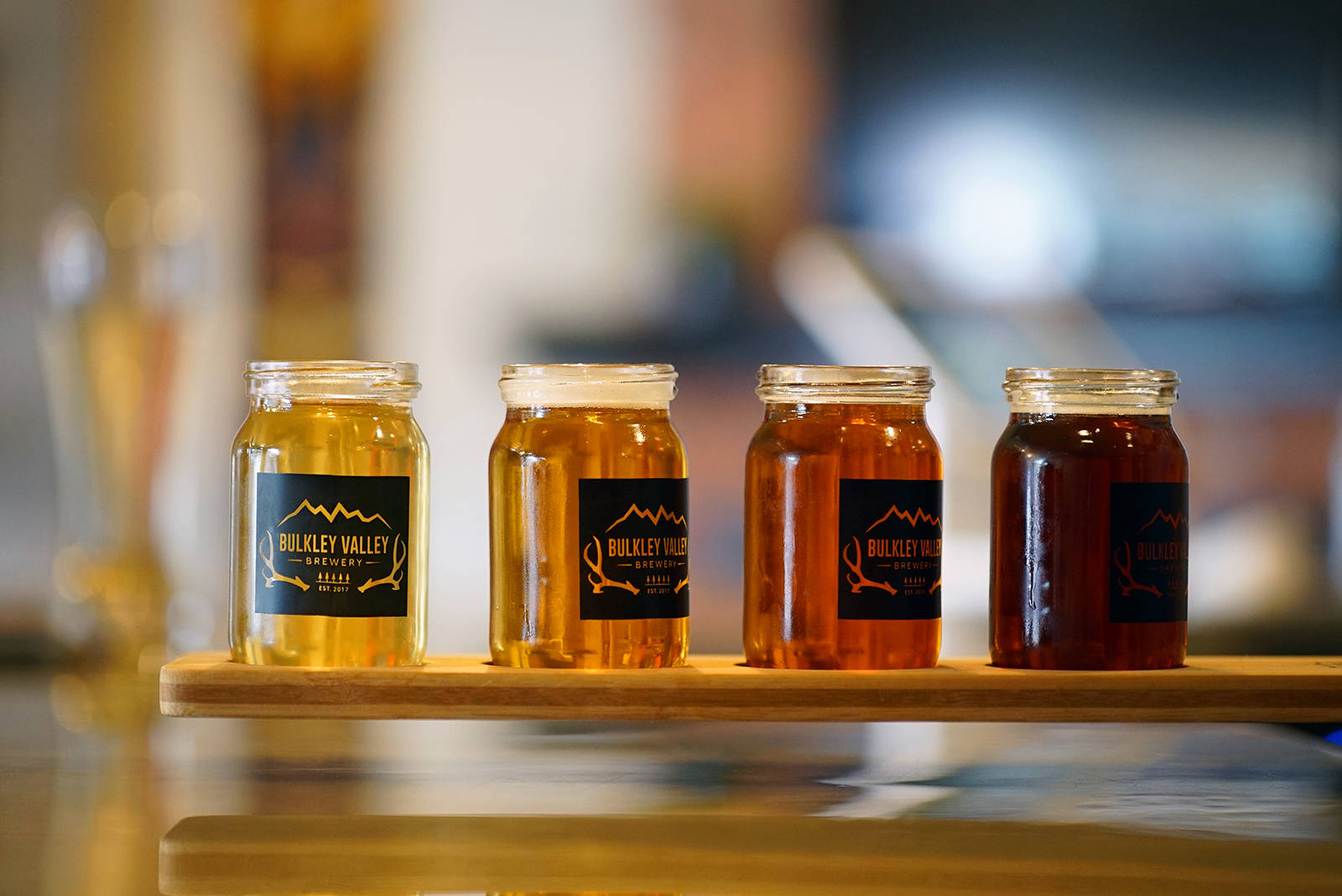 Smithers has two craft breweries, Smithers Brewing and Bulkley Valley Brewery, both embracing the regions many outdoor activities: skiing, hiking, mountain biking, and fishing.