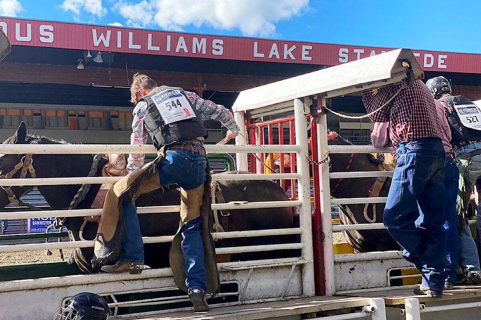 Athletes in the B.C. High School Rodeo competed over two days, Sept. 25 and 26 in Williams Lake. (Angie Mindus photos - Efteen)