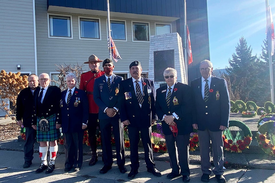 Remembrance Day services in Williams Lake are organized every year by members of the Royal Canadian Legion Branch 139. (Angie Mindus photo - Williams Lake Tribune)