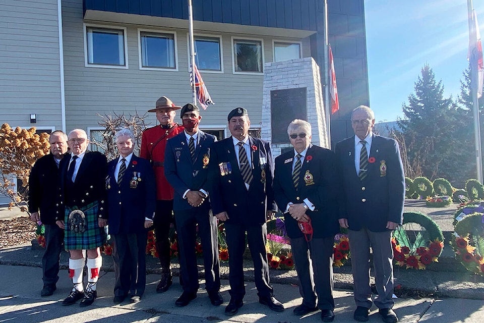 Remembrance Day services in Williams Lake are organized every year by members of the Royal Canadian Legion Branch 139. (Angie Mindus photo - Efteen)