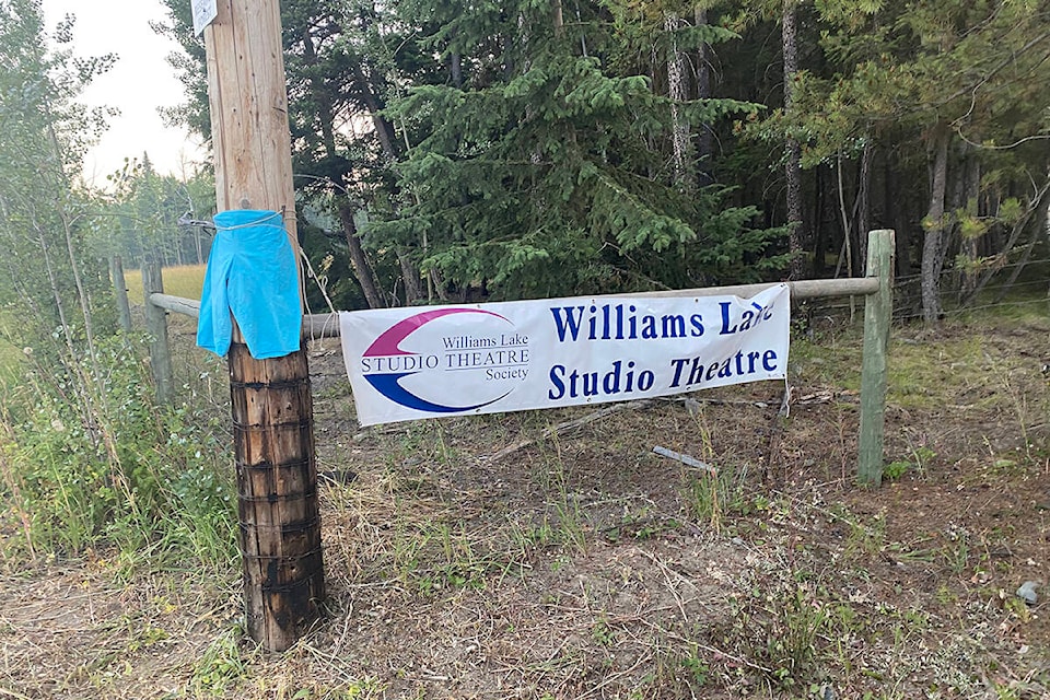 The Williams Lake Studio Theatre hosted an outdoor theatre event during the pandemic at the UBC Alex Fraser Research Forest on Fox Mountain. (Saraphine Carpenter Macfarlane photo - Efteen)
