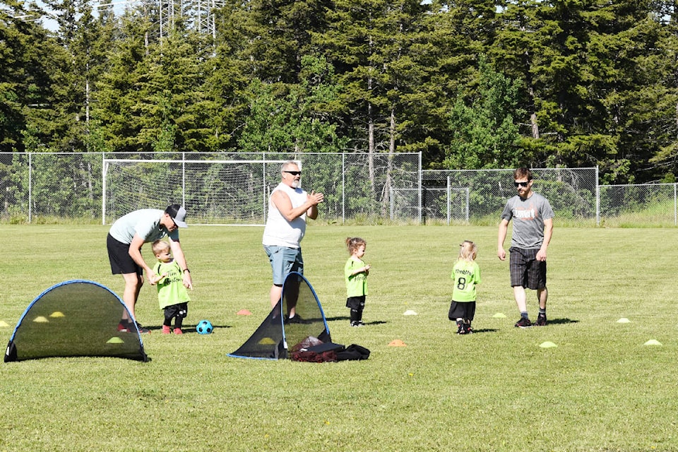 Williams Lake Youth Soccer Association ended its regular season Saturday, June 25 with a jamboree held at the Esler Sports Complex. (Monica Lamb-Yorski photo - Williams Lake Tribune)