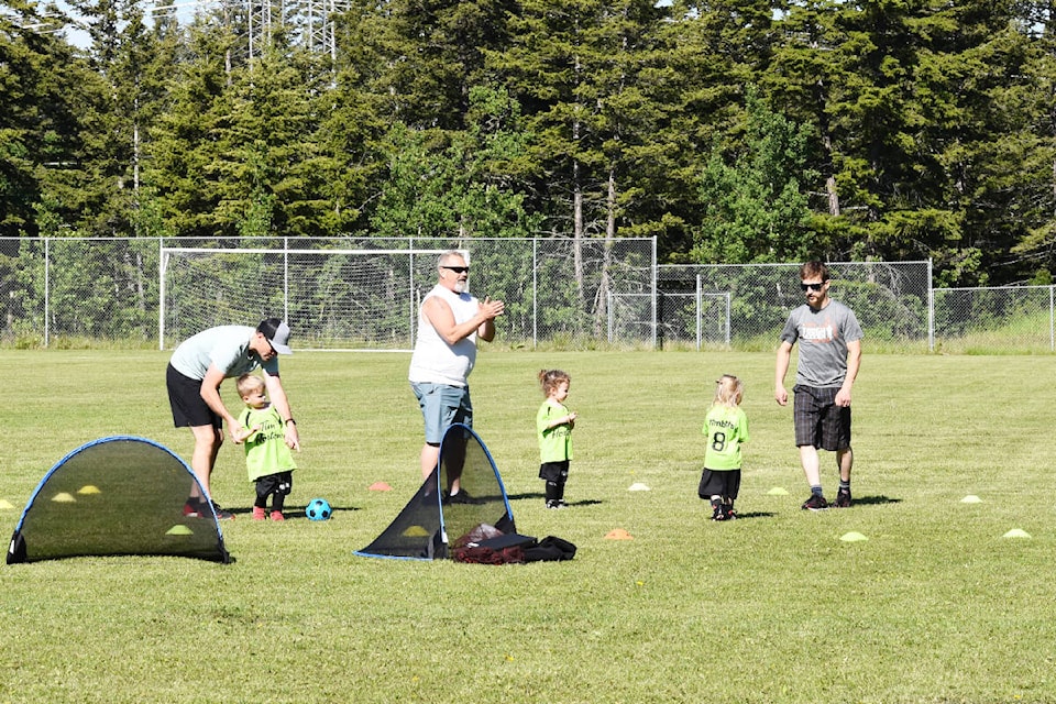 Williams Lake Youth Soccer Association ended its regular season Saturday, June 25 with a jamboree held at the Esler Sports Complex. (Monica Lamb-Yorski photo - Efteen)