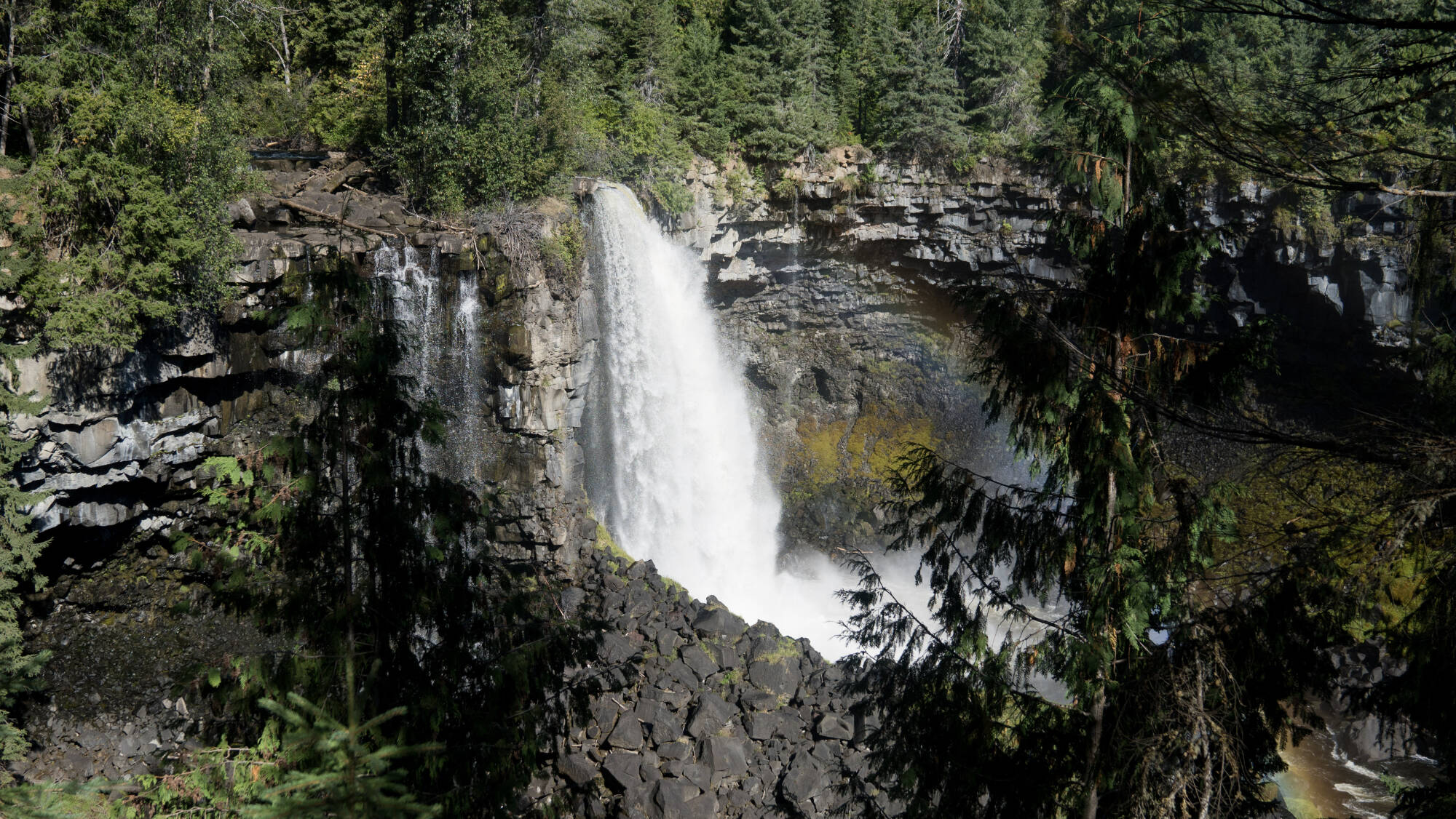 Waterfall hunters will add a favourite to their list at Mahood Falls, east of 100 Mile House. Elladee Brown photo