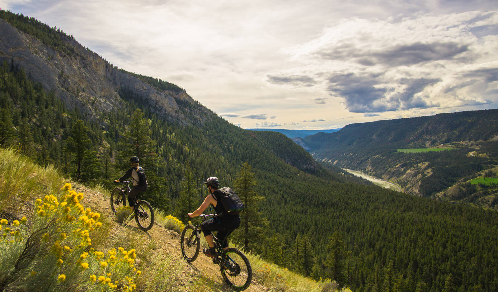 Some of B.C.s best mountain biking awaits in the hills near Williams Lake (pictured), Quesnel, 100 Mile House and Wells. Scott Horley photo