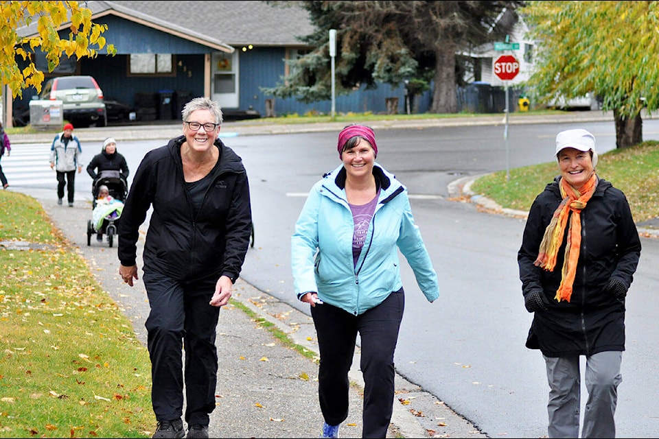 The Harvest Walk, Run and Bike is held annually to encourage residents to remain active and healthy all year long. (City of Williams Lake photo)
