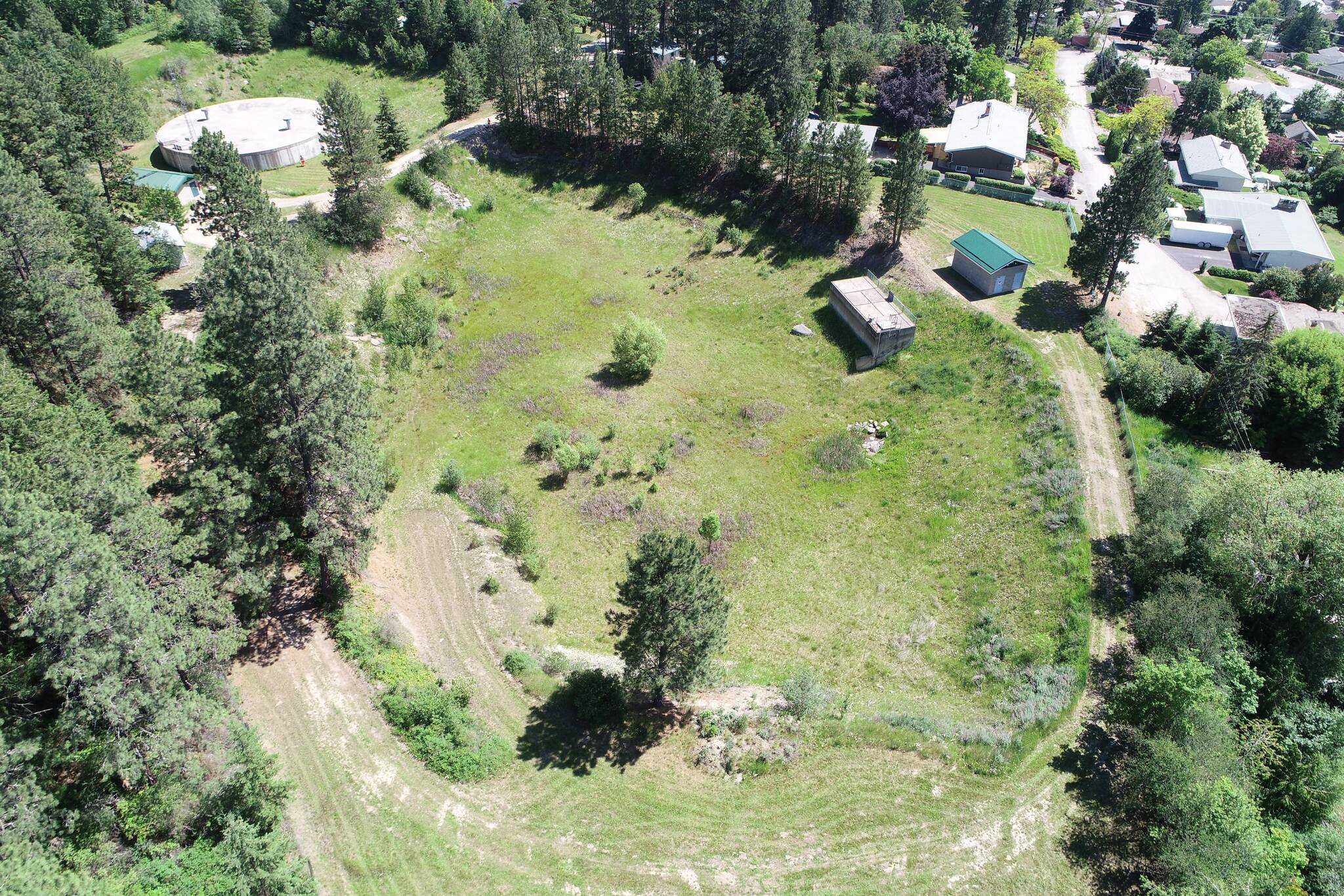 The reservoir in 2020. (Town of Creston)
