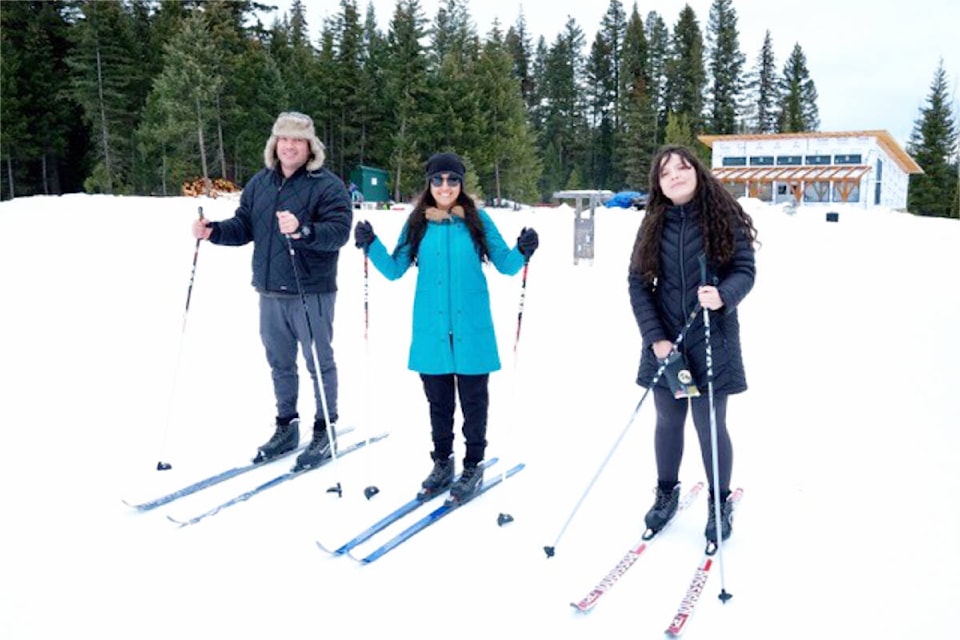 Rafael Ortega, Lorena Vergara, and Mariale Orteg of Venezuela were three of the participants in the Community Connections Program. (Angelika Sellick photo)