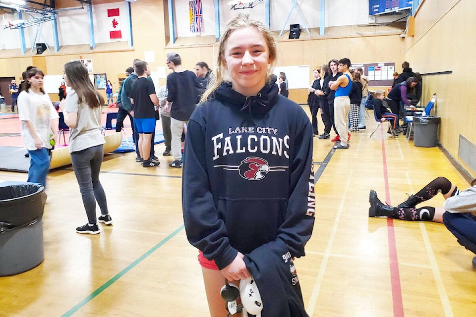 Wrestler Kai Pare of Williams Lake has been training in Las Vegas over the last four months. (Monica Lamb-Yorski photo - Efteen)