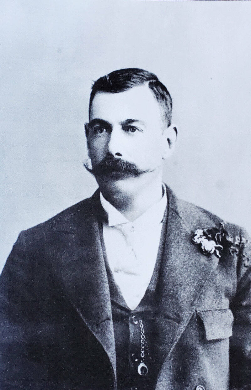 Alexander Meiss in 1897. (Photo courtesy of the Horsefly Historical Society)