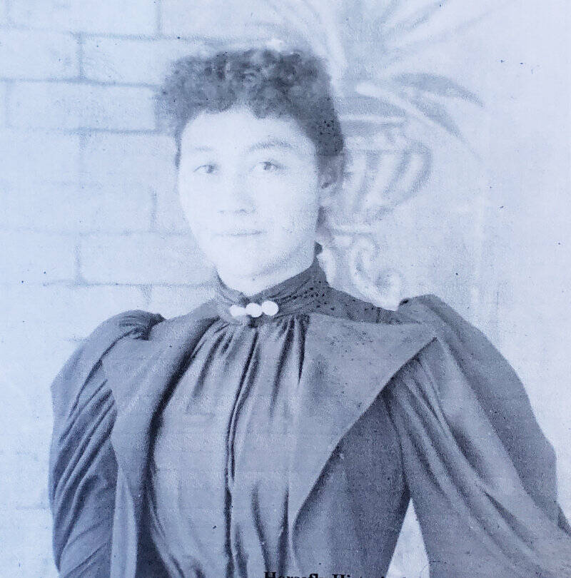Matilda Meiss in 1897. (Photo courtesy of the Horsefly Historical Society)