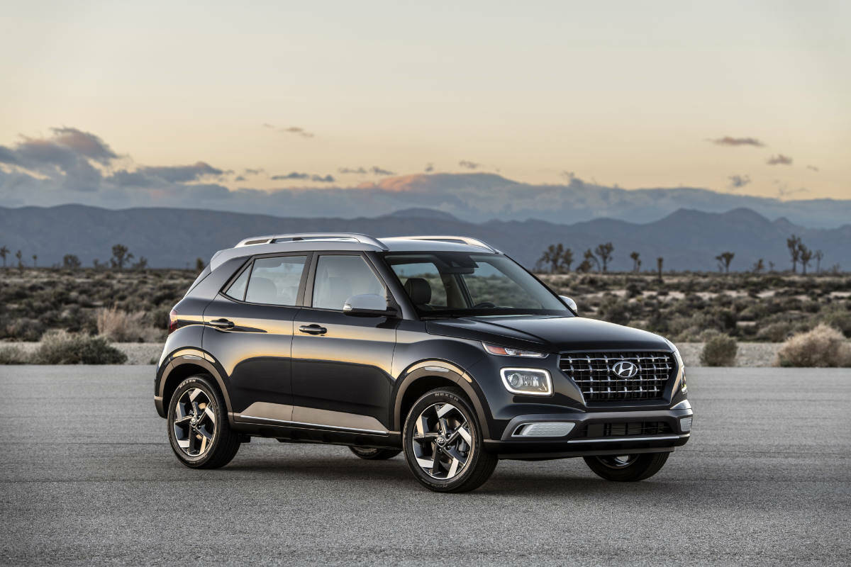 The Venues understated yet practical styling is dominated by a fulsome grille, a tall roofline and generously sized front, rear and side glass. PHOTO: HYUNDAI