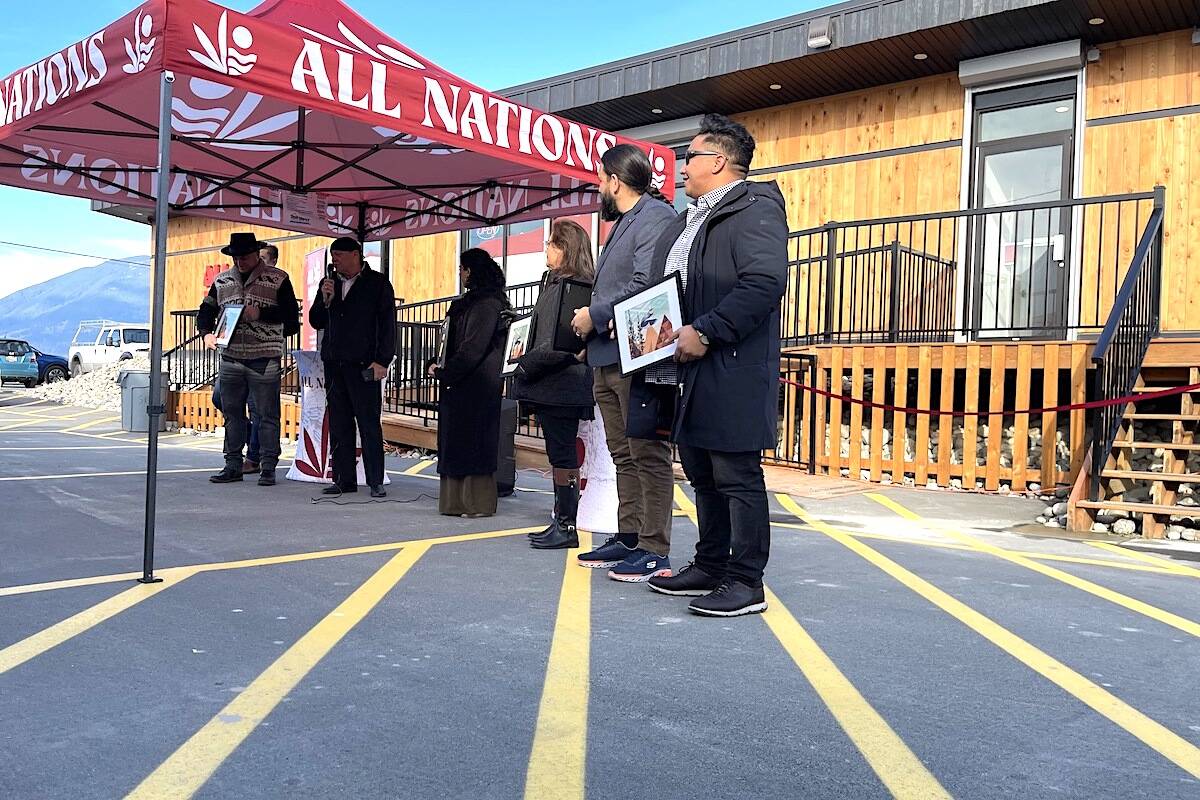 The opening of the All Nations cannabis store November 2022. (Jennifer Feinberg/ Chilliwack Progress file)