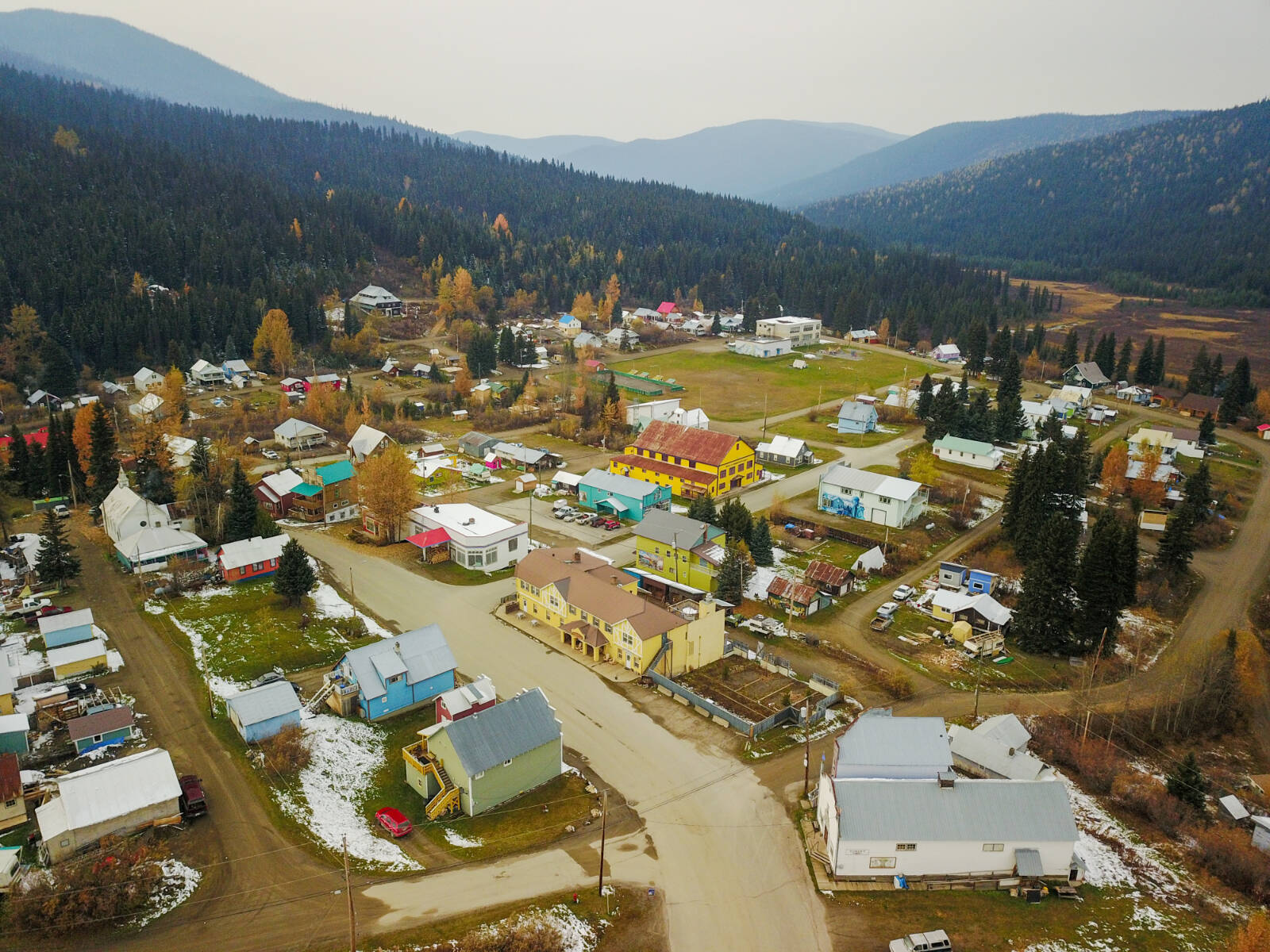 A look at the colourful buildings of Wells, near Barkerville in the Cariboo. Photo courtesy Explore Cariboo