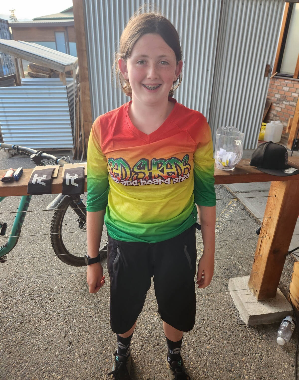 The fastest female in the 13-14 female category was Emma LeBourdais. (Dena Baumann photo)