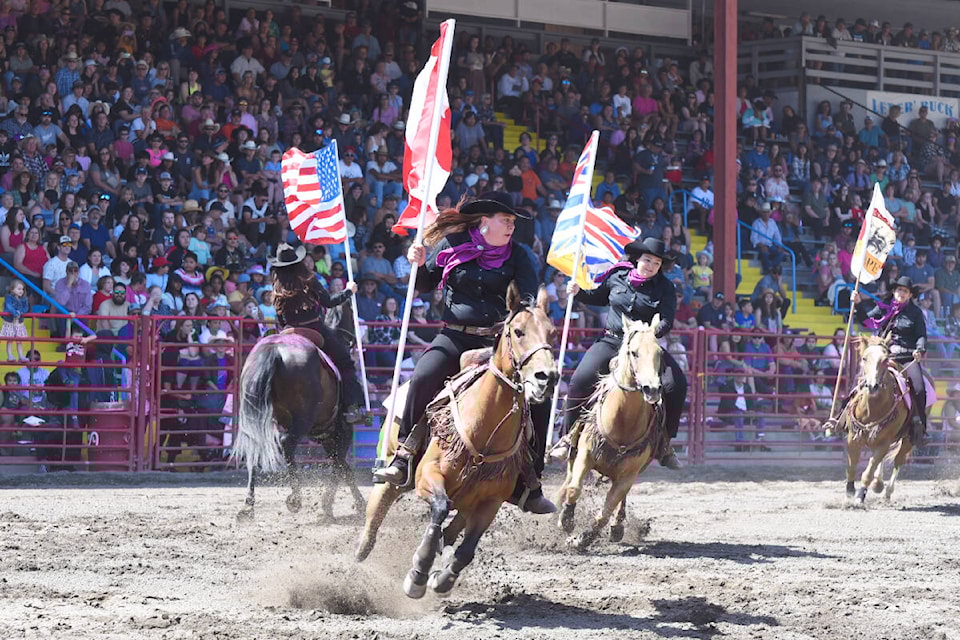 The third and final performance of the 95th Annual Williams Lake Stampede on Sunday, July 2. (Angie Mindus photo - Williams Lake)
