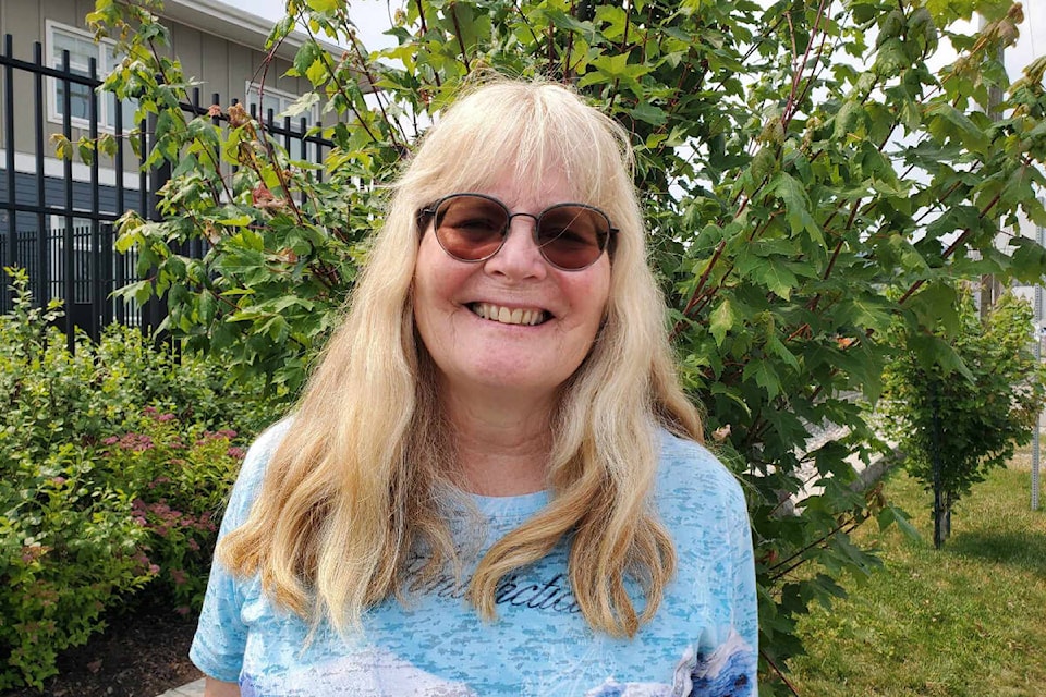 Lynn Capling has a new art exhibit in the upper floor of the Station House Gallery in Williams Lake. (Monica Lamb-Yorski photo - Efteen)