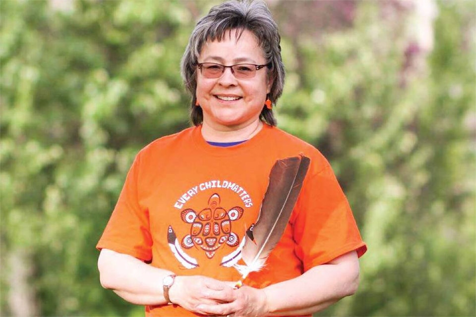Phyllis Webstad started the Orange Shirt Society and is helping raise awareness of the generational impacts of residential schools. (Medicine Wheel Publishing photo)