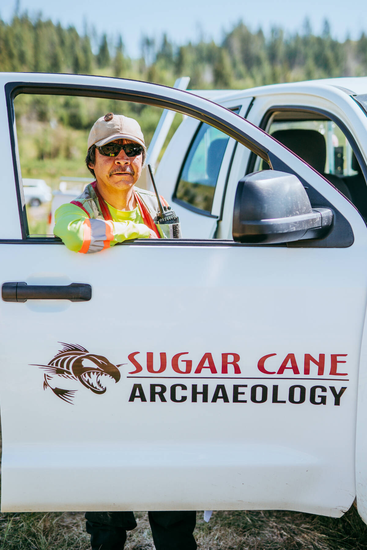 Marvin Bob works for Sugar Cane Archaeology, based in Williams Lake. (Kiera Elise Photo)