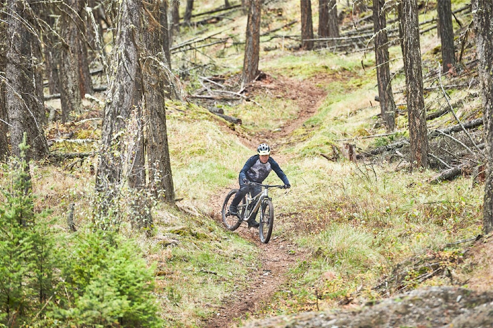 Jay Bearhead is an Indigenous mountain biker featured in Anthill Films feature documentary The Engine Inside. (John Sinal photo)