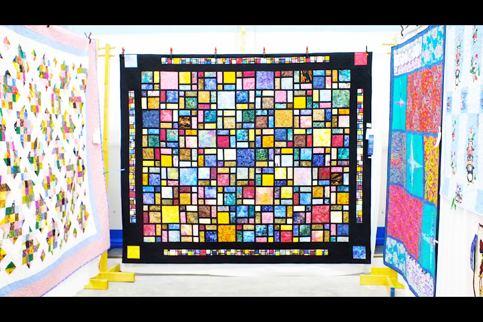 A winning quilt at the 45th annual Williams Lake Harvest Fair. 