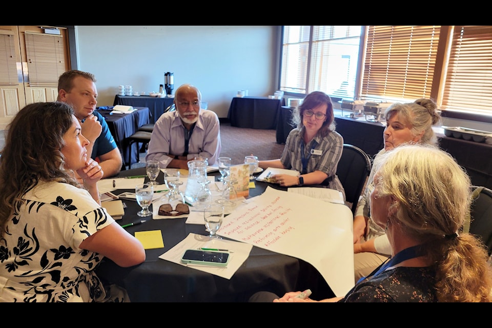 Participants in a recruitment and retention event in Williams Lake looked at ways to help attract and retain workers.
