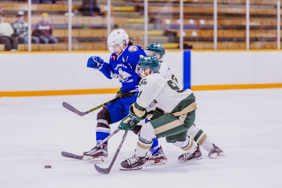 The Stamps played against Terrace River Kings Sunday, Oct. 27 at the Cariboo Memorial Recreation Complex.