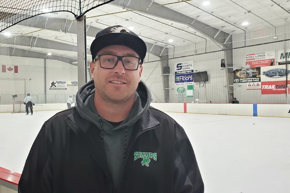 Derek Walters returns for his second year as coach of the Williams Lake Stampeders. 