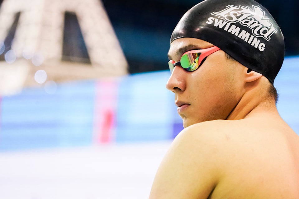 Tuja Dreyer trains with the Island Swimming Club out of Victoria, B.C. 