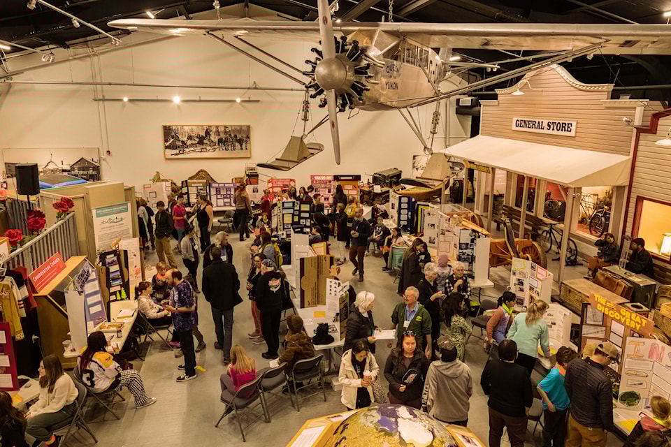 The 2024 Yukon/Stikine Heritage Fair was held in the Yukon Transportation Museum last week. 41 students from three Whitehorse and two rural schools entered 38 projects in this year's event, the first in-person fair since 2019. 