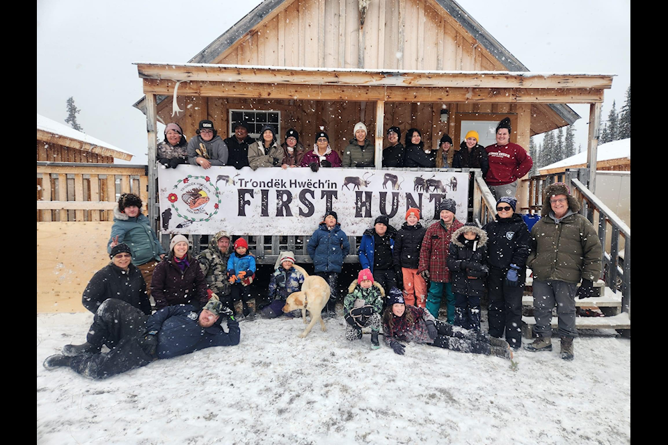Tr’ondëk Hwëch’in hosted a five-day camp at Cache Creek along the Dempster Highway. (Tr’ondëk Hwëch’in Government/Submitted)
