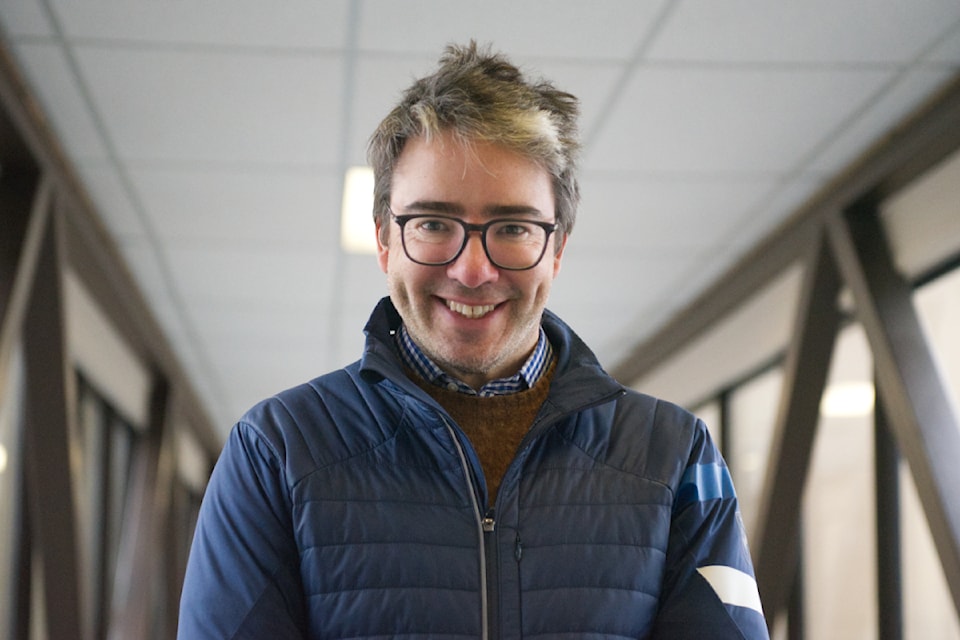 Jean-Sébastien Blais is running for Whitehorse City Council. 