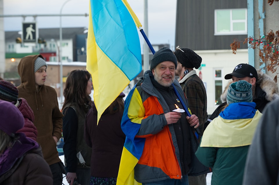 Third Yukon vigil honours Ukraine