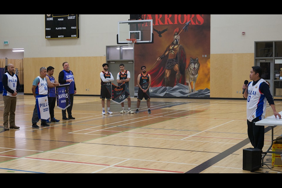 The Fillipino Canadian Basketball League of Yukon gathered for an opening ceremony and the first game of its season on Feb. 8 at the F.H. Collins gym.