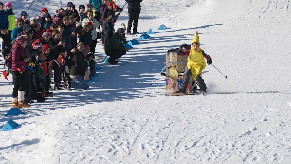 In Photos: Snow sports of all sorts on display at Whitehorse Nordic Festival