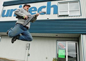 Rock has a new address