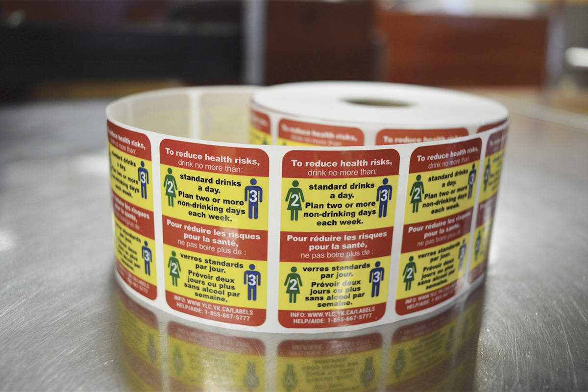 Warning labels led to reduced sales at Whitehorse liquor store, study