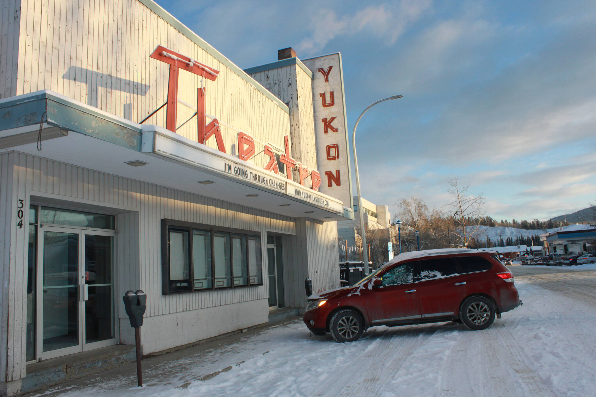 The Yukon Theatre in Whitehorse Nov. 24. (Stephanie Waddell/Yukon News)