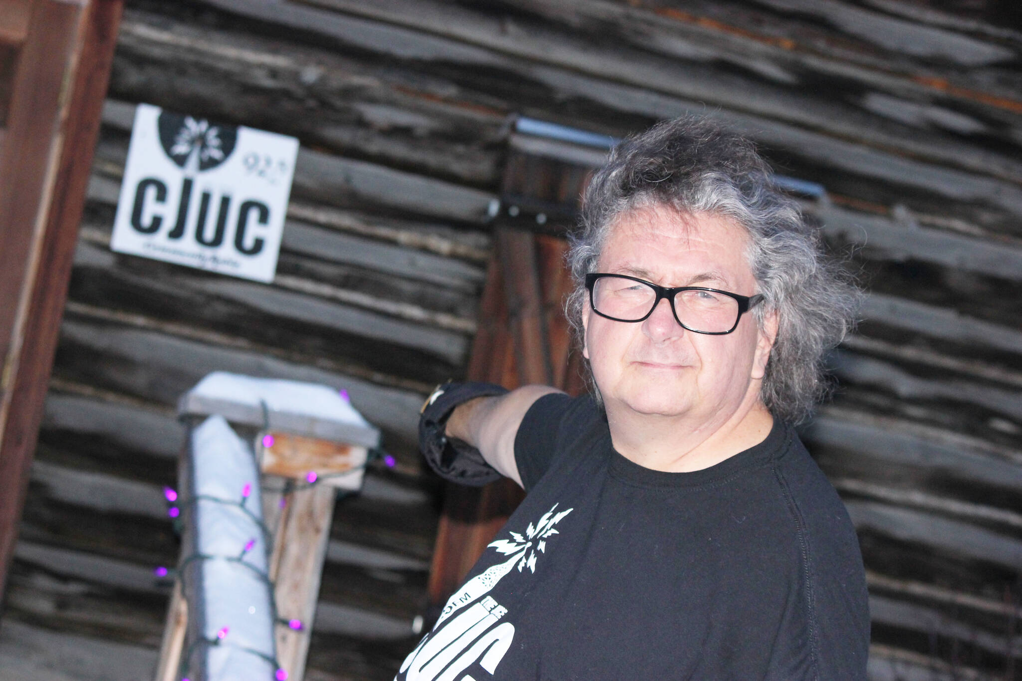 Bill Polonsky has been the volunteer station manager for 19 years. (Dylan MacNeil/Yukon News)