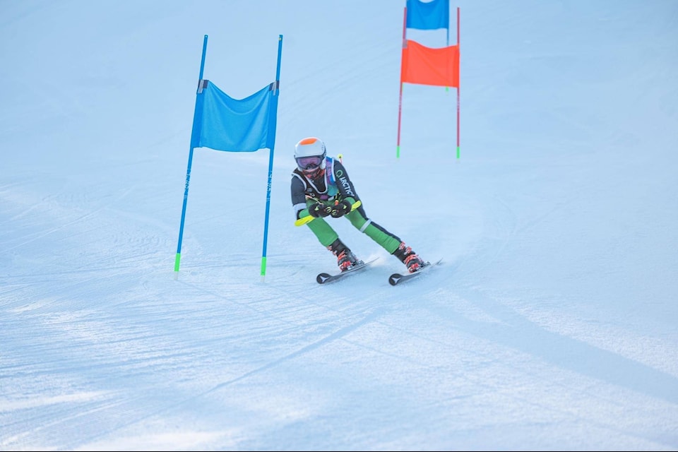 Team Yukon alpine skiers began the Arctic Winter Games on Jan 30 with the giant slalom (Courtesy/Team Yukon)