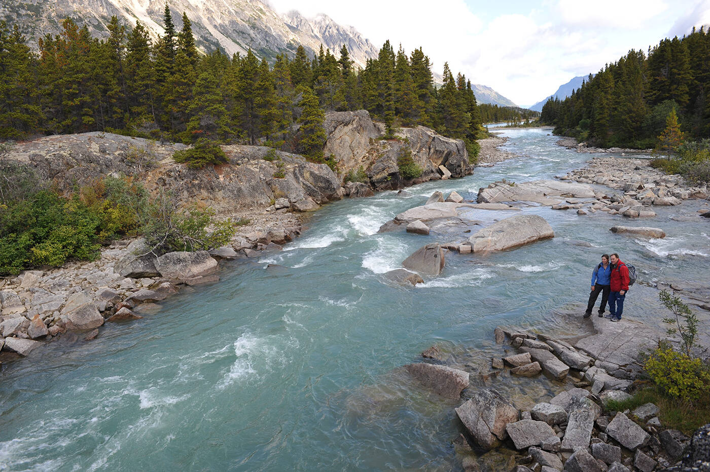 Major flooding last October caused serious damage to Alaskan sections of the Chilkoot Trail. Parks Canada plans to open the Canadian side to summer hiking permits as of June 1.