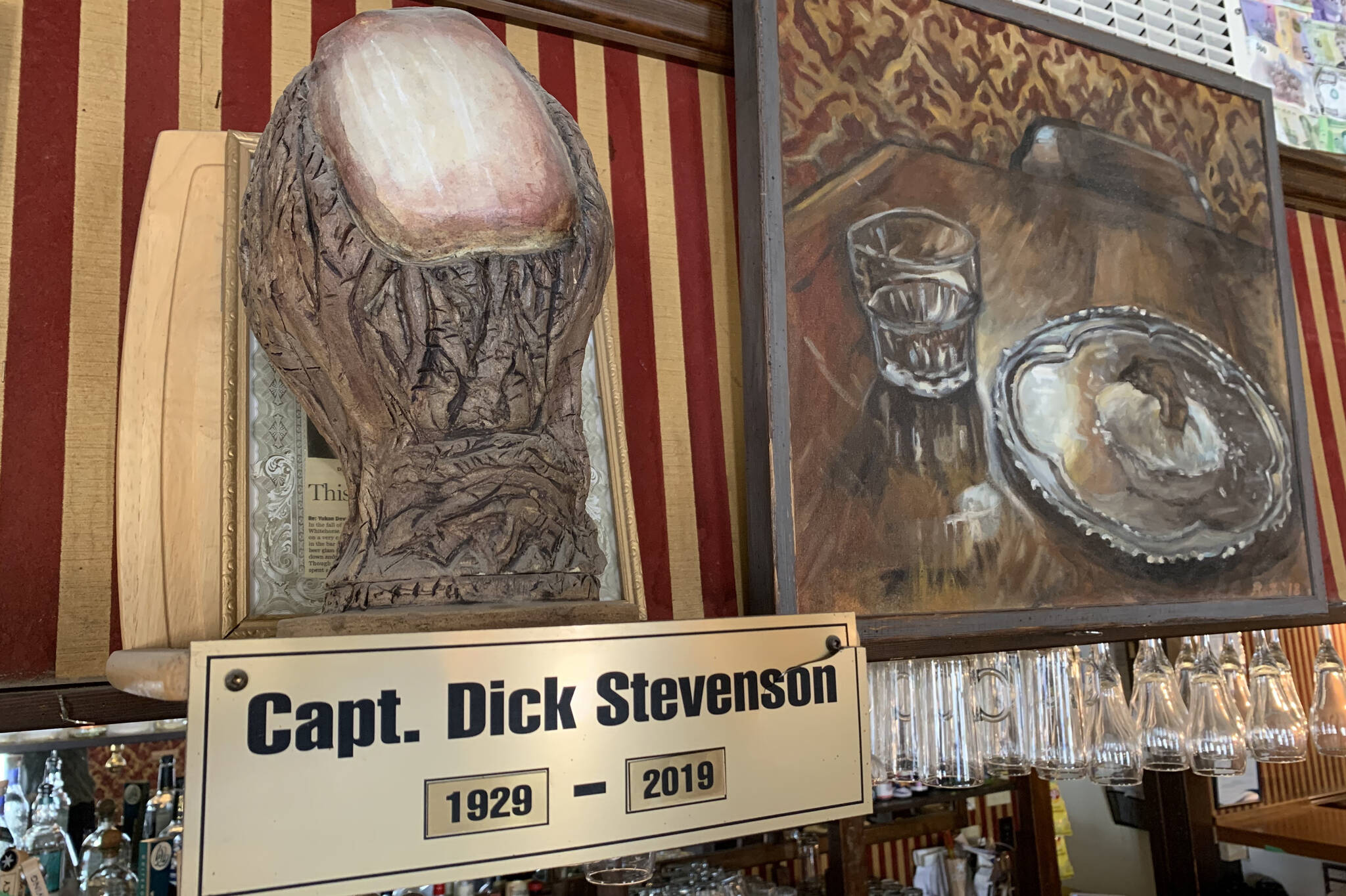 The Aug. 21 festivities will also feature an ash ceremony for Captain Dick Stevenson, who died in 2019. He rests in a toe-shaped urn. (Submitted/Downtown Hotel)