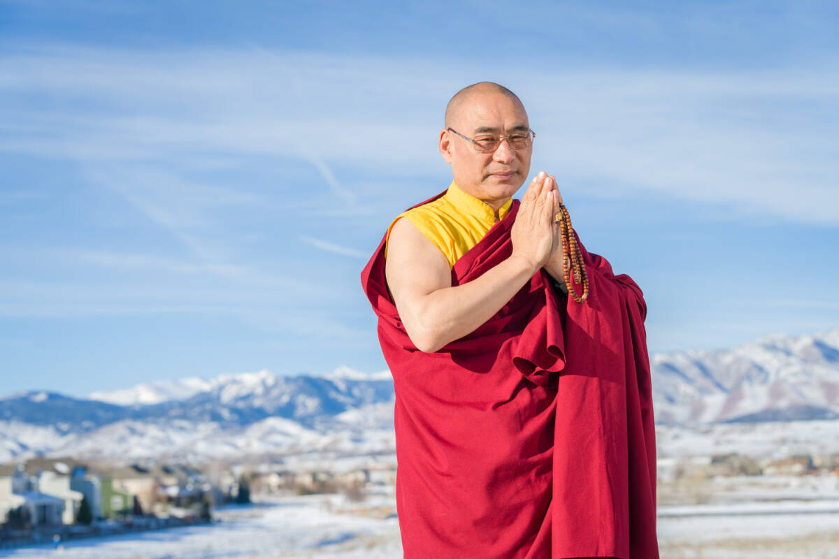 Khentrul Lodrö Thayé, better known to his followers as Khentrul Rinpoche. (Eric Swanson Photography)