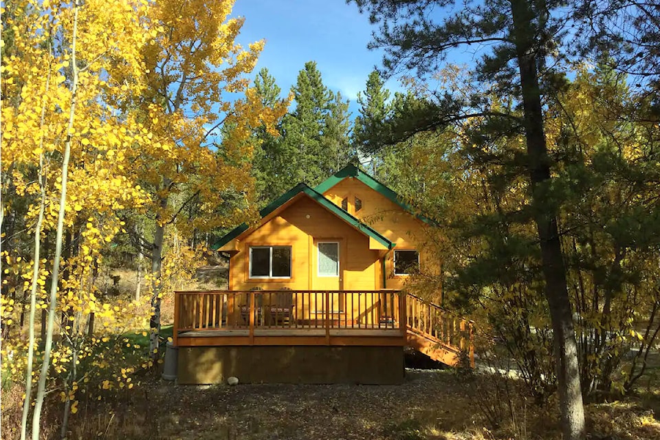 Fay Tangermann and Gunter Glaeser were recently named the “Most Hospitable Hosts” in the Yukon by Airbnb. They operate two cabins near Eclipse Nordic Hot Springs. (Courtesy/Airbnb)